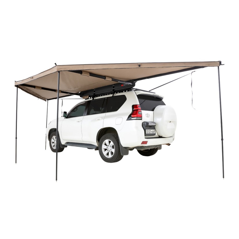 Auvent autoportant Batwing 2.2m Rhino Rack 180° – Bivouac 4x4