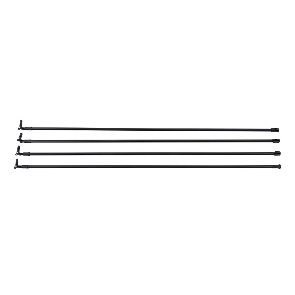 Pieds réglables extra-longs Batwing Rhino Rack – Lot de 4 robustes