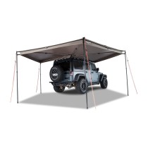 Auvent Batwing droit Rhino Rack : ombre 270° pour bivouac offroad