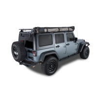 Auvent Batwing droit Rhino Rack : ombre 270° pour bivouac offroad