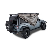 Auvent Batwing droit Rhino Rack : ombre 270° pour bivouac offroad
