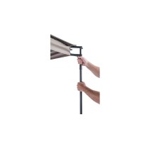 Auvent Batwing droit Rhino Rack : ombre 270° pour bivouac offroad