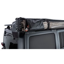 Auvent Batwing droit Rhino Rack : ombre 270° pour bivouac offroad
