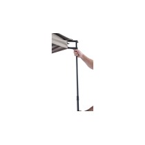 Auvent Batwing droit Rhino Rack : ombre 270° pour bivouac offroad