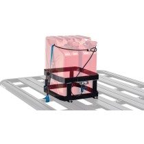 Double Vertical Jerry Can Holder Rhino Rack - Accessoire 4x4 Offroad