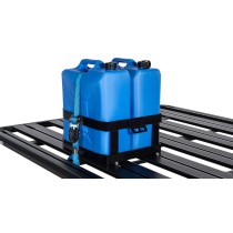 Double Vertical Jerry Can Holder Rhino Rack - Accessoire 4x4 Offroad