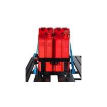 Double Vertical Jerry Can Holder Rhino Rack - Accessoire 4x4 Offroad