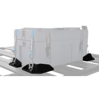 Kit 4 coins arrimage Rhino Rack pour galerie Pioneer 4x4