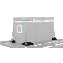 Kit 4 coins arrimage Rhino Rack pour galerie Pioneer 4x4