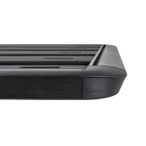 Galerie Rhino Rack 2m70 Land Rover Defender 110 – Aluminium Noir