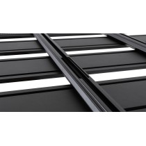 Galerie Rhino Rack 2m70 Land Rover Defender 110 – Aluminium Noir