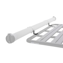 Support Multi-Usage Pelle & Conduit Rhino Rack pour Galerie de Toit