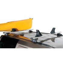 Porte-kayak Rhino Rack : kit complet chargement arrière sur galerie