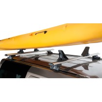 Porte-kayak Rhino Rack : kit complet chargement arrière sur galerie
