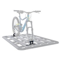 Support vélo axe traversant Pioneer Rhino Rack - Fixation robuste 4x4