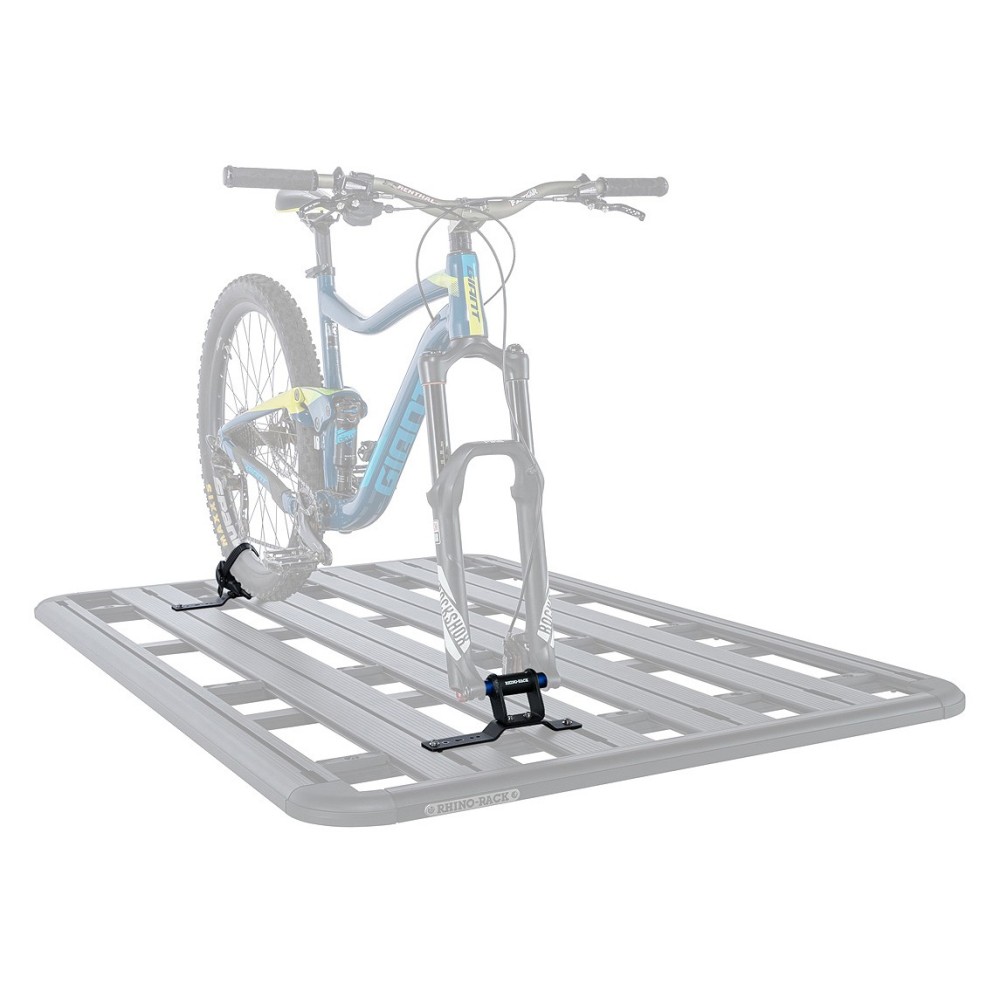 Support vélo axe traversant Pioneer Rhino Rack - Fixation robuste 4x4
