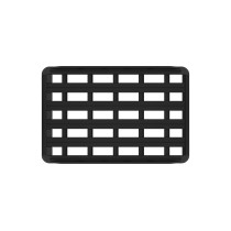 Galerie de toit Rhino Rack Tradie Pioneer 6 pour 4x4, 1900x1240mm