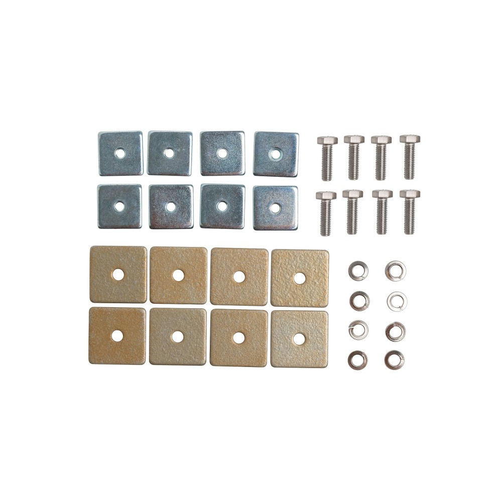 Backbone 8 Bolt Kit Rhino Rack pour Hiace : Solidité Offroad Garantie