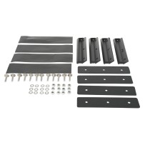 False Gutter Set Rhino Rack : Fixation idéale barres de toit 4x4