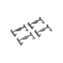 Lot de 4 Clips 2500 Rhino Rack pour barres de toit 4x4 robustes