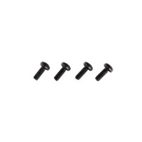 Vis M6 x 16 Tête Cylindrique Noire Rhino Rack – Pack de 4 Offroad