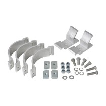 Kit de serrage conduit Rhino Rack : Fixation robuste pour galerie 4x4