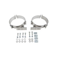 Colliers 150mm Rhino Rack x2 : Fixez votre conduit 4x4 solidement