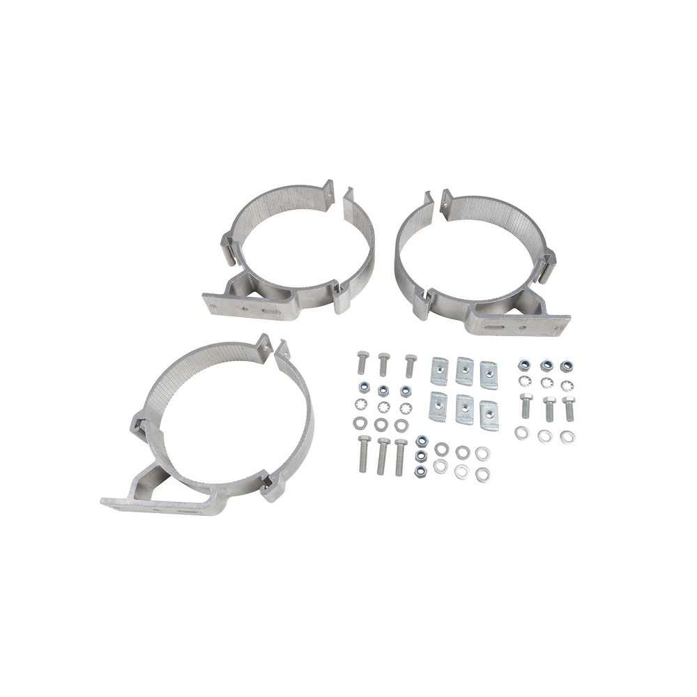  Serre-joints 150mm Rhino Rack x3 : Fixation solide pour galerie toit 