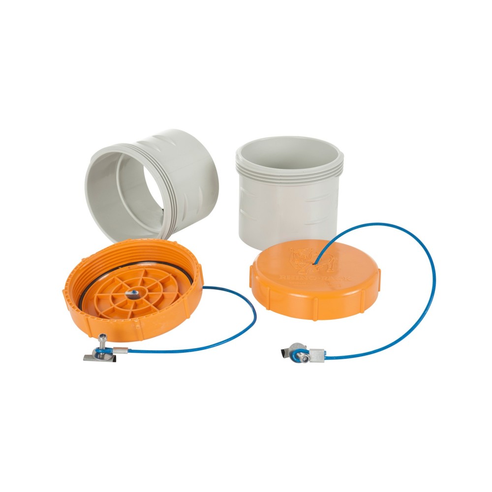 Conduit End Cap & Sleeve Rhino Rack : Accessoire Offroad Fiable