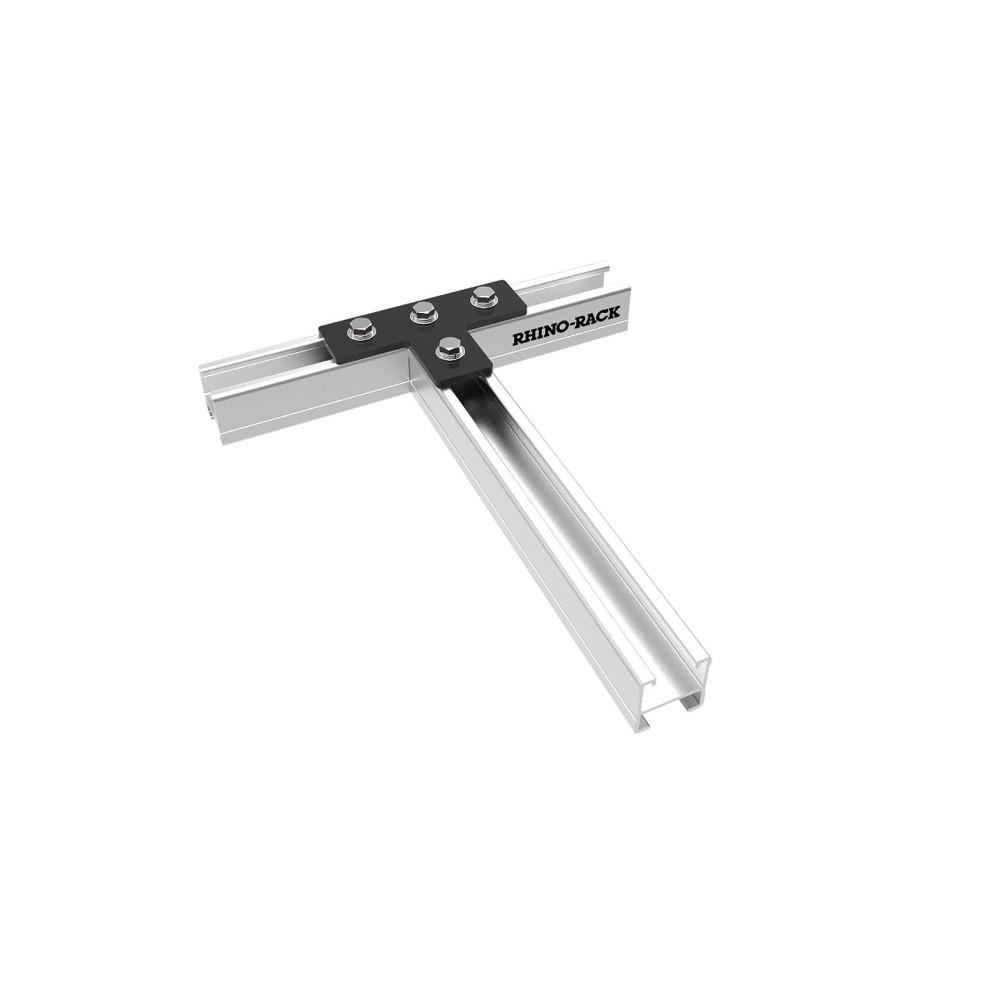 Plaque de fixation T acier Rhino Rack : robustesse et polyvalence 4x4