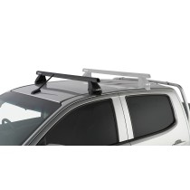 Barre de toit Heavy Duty noire Isuzu D-Max 2012-2020 solide