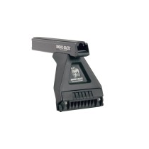 Barre de toit noire Heavy Duty 1500mm Rhino Rack pour pick-up robuste