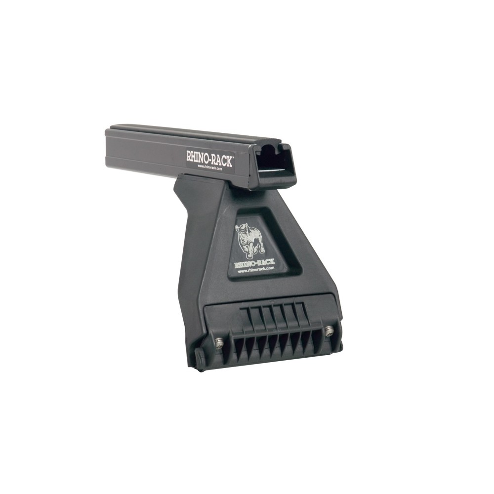 Barre de toit noire Heavy Duty 1500mm Rhino Rack pour pick-up robuste