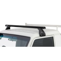 Barre de toit noire Heavy Duty 1500mm Rhino Rack pour pick-up robuste