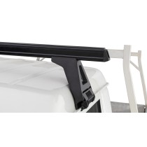 Barre de toit noire Heavy Duty 1500mm Rhino Rack pour pick-up robuste