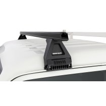 Barre de toit noire Heavy Duty 1500mm Rhino Rack pour pick-up robuste