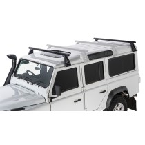 Barres de toit Heavy Duty 1500mm Rhino Rack pour Land Rover Defender