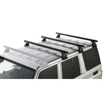 Kit 3 barres de toit Heavy Duty 1500mm Toyota Land Cruiser 76