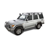 Barres de toit Heavy Duty 1500mm Toyota Land Cruiser 76 Rhino Rack
