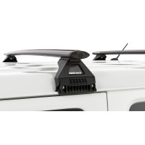 Barres de toit noires Vortex 1370mm Rhino Rack – Kit robuste 4x4