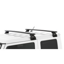 Barres de toit noires Vortex 1370mm Rhino Rack – Kit robuste 4x4