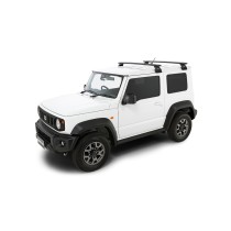 Barres de toit noires Vortex 1370mm Rhino Rack – Kit robuste 4x4