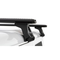 Barres de toit noires Vortex 1370mm Rhino Rack – Kit robuste 4x4