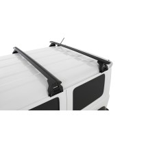 Barres de toit noires Vortex 1370mm Rhino Rack – Kit robuste 4x4