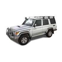 Barres de toit 1500mm Vortex RL150 noires pour Land Cruiser 76