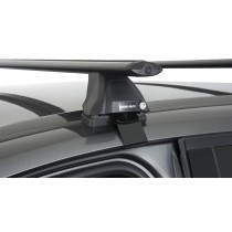 Barres de toit noires Vortex 1370mm Rhino Rack – Kit complet robuste