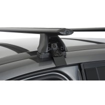 Barres de toit noires Vortex 1370mm Rhino Rack – Kit complet robuste