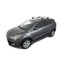 Barres de toit noires Vortex 1370mm Rhino Rack – Kit complet robuste