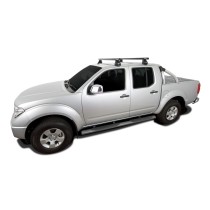 Barres de toit Heavy Duty 1375mm Rhino-Rack pour Nissan Navara D40 