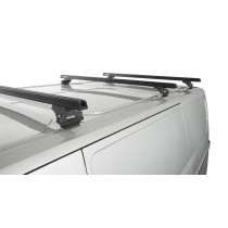 Kit 3 barres de toit noires Heavy Duty Ford Transit Custom robuste
